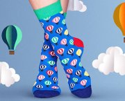 Kunterbunte Happy Socks nur heute im Sale bei Vente Privee