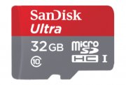 SanDisk Ultra microSDHC 32GB + SD-Adapter (80 MB/Sek Class 10, UHS-I) f&uuml;r 11,99 &euro; VSK
