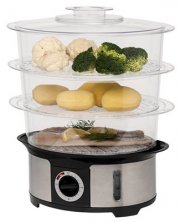 Medion MD14209 Dampfgarer 1000W f&uuml;r 24,99&euro; statt 30&euro;