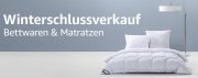 Winterschlussverkauf bei Amazon bis 30% auf Bettwaren und Matratzen bei 419 Artikeln 