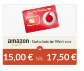 (Spartanien.de) Callya Karte + Amazon Gutschein