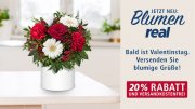 Bald ist Valentinstag: 20% Rabatt+ Versandkostenfrei