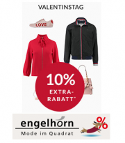 Bei Engelhorn gibt zum Valentinstag einen Extra-Rabatt von 10% auf bereits reduzierte Artikel