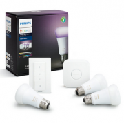 Philips Hue White and Color Ambiance RGBW LED E27 3er Starter Set nur 125,85 Euro inkl. Versand