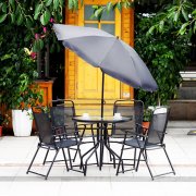 iKayaa Gartenm&ouml;bel Set (6 Teile)
