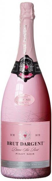 Brut Dargent Ice Rose Pinot Noir Demi-Sec Halbtrocken bei@amazon - 9,72&euro;