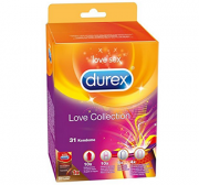 Nur heute: Durex Love Collection bunter Mix-Pack mit 31 Kondomen nur 11,64 Euro inkl. Versand