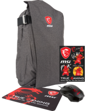 MSI Gaming Paket mit Notebook-Rucksack, Maus, Mauspad bei Comtech f&uuml;r 44&euro; statt 66,98&euro;