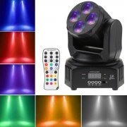50W RGB Stage Light mit beweglichem Kopf und Versand aus DE