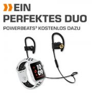 Apple Watch Series 3 (GPS/Cellular) + BEATS Powerbeats 3 Kopfh&ouml;rer f&uuml;r 479,00 Euro statt 575,00 Euro
