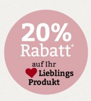 Bei Waschb&auml;r Versand gibt es 20% auf das Liebelingsprodukt