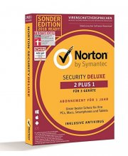 Norton Security Deluxe Sonderedition 2018 2+1 Ger&auml;te als Download 14,99 &euro; statt 23,29 &euro;