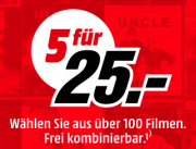 Top Abenteuer- und Actionfilme nimm 5 zahl 25,- Euro 
