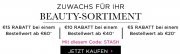 Bis zu 15&euro; Rabatt bei bh Cosmetics