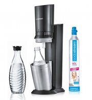 SodaStream CRYSTAL 2.0 mit 2 Glaskaraffen und CO2-Zylinder f&uuml;r 104,95 &euro;&nbsp;statt 124,49 &euro; 