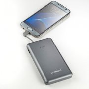 Intenso Powerbank SLIM 10000 mAh, Cool Grey [integriertes microUSB-Kabel] f&uuml;r 10,99&euro;