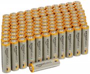 AmazonBasics Alkalibatterien, leistungsstark, AA, 100 St&uuml;ck 
