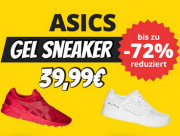 ASICS Gel Sneakers in verschiedenen Modellen je nur 43,94 Euro inkl. Versand bei SportSpar
