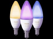 PHILIPS Hue White & Color Ambiance 3er Pack, E14, LED Leuchtmittel, 6.5 Watt