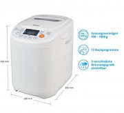 MEDION MD 14752 Brotbackautomat 580 Watt f&uuml;r 43,99 &euro;&nbsp;statt 54,99 &euro; inkl. Versand