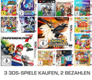 Geniale Nintendo 3DS-Aktion bei Saturn! 3 Spiele kaufen und nur 2 zahlen!