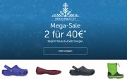 2 Paar Crocs kaufen f&uuml;r nur 40 &euro; inkl. Versand