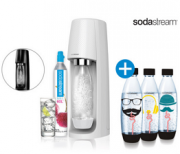 SodaStream Spirit in Schwarz oder Wei&szlig; + 3 Extraflaschen f&uuml;r nur 65,90 Euro inkl. Versand