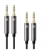 Aux Kabel [2-Pack, 1,2M] - iVanky 3,5mm Audio Kabel (Kupferh&uuml;lse / Hi-Fi Sound)