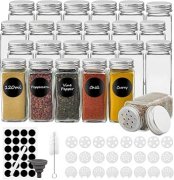 24 Gew&uuml;rzgl&auml;ser (120ml) inkl. Zubeh&ouml;r f&uuml;r nur 12,49&euro; bei Amazon