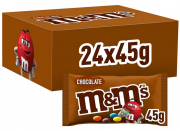 24 Packungen M&M'S Chocolate Schokolinsen 24 x 45g