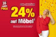 24% Rabatt auf ausgew&auml;hlte M&ouml;bel bei POCO