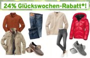 24% Rabatt auf das komplette Sortiment inkl. bereits reduzierter Sale Artikel im Vorteilshop