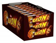24 Riegel Nestl&eacute; Lion (24 x 42g) Knusper-Schokoriegel mit Karamell-F&uuml;llung & Crispy Waffel