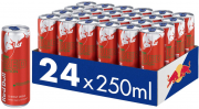 24 x 250 ml Red Bull Energy Red Edition mit Wassermelone-Geschmack 24er Palette