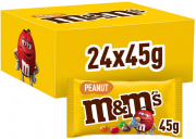 24 x 45 g M&M'S Peanut Gro&szlig;packung