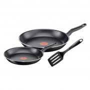 Tefal Pfannen-Set Extra 3-tlg, Schwarz f&uuml;r 19 EUR bei Real