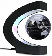 Freischwebender Globus mit beleuchteter Magnet-Schwebebasis mit Gutscheincode nur 11,94 Euro