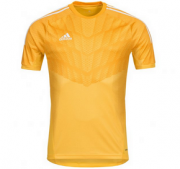 Stylisches adidas GK Jersey Torwarttrikot f&uuml;r Herren in Gelb nur heute f&uuml;r 12,83 Euro inkl. Versand