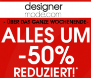 Bei Designermode gibt es bis Dienstag 50% auf ALLES und obendrauf sogar Versandkostenfrei!