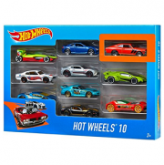 Mattel 54886 Hot Wheels Fahrzeuge in 10er Geschenkpackung jetzt f&uuml;r 12,89 Euro inkl. Versand