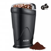 Aicok Kaffeem&uuml;hle elektrisch mit Edelstahl Klingen150 Watt f&uuml;r 9.99&euro;