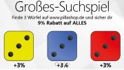 Pillashop 9% auf Alles 