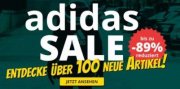 adidas Sale bis zu 89% bei SportSpar + 5&euro; Gutschein ab 50&euro;