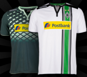 Borussia M&ouml;nchengladbach Heimtrikot f&uuml;r Herren von Kappa f&uuml;r 13,94 Euro inkl. Versand