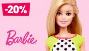 20% auf alle Barbie Artikel