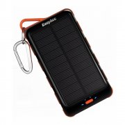EasyAcc Powerbank mit 15.000 mAh und Solarpanel f&uuml;r 16,66 Euro
