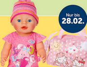 15% Extra-Rabatt auf Baby Born + Baby Annabell Artikel ab 29 Euro Mindestbestellwert bei myToys