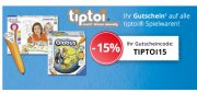15% auf alle tiptoi&reg;-Spielwaren bei Hugendubel