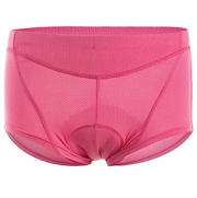 Bequem gepolsterte Fahrradshorts f&uuml;r Damen in Pink mit Gutscheincode nur noch 5,44 Euro