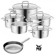 5-teiliges WMF Topf-Set Merano + 24 cm WMF Pfanne als Gratis-Zugabe nur 108,15 Euro inkl. Versand
